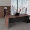 Mesa Diretor Com Armário Lateral Linha Dom